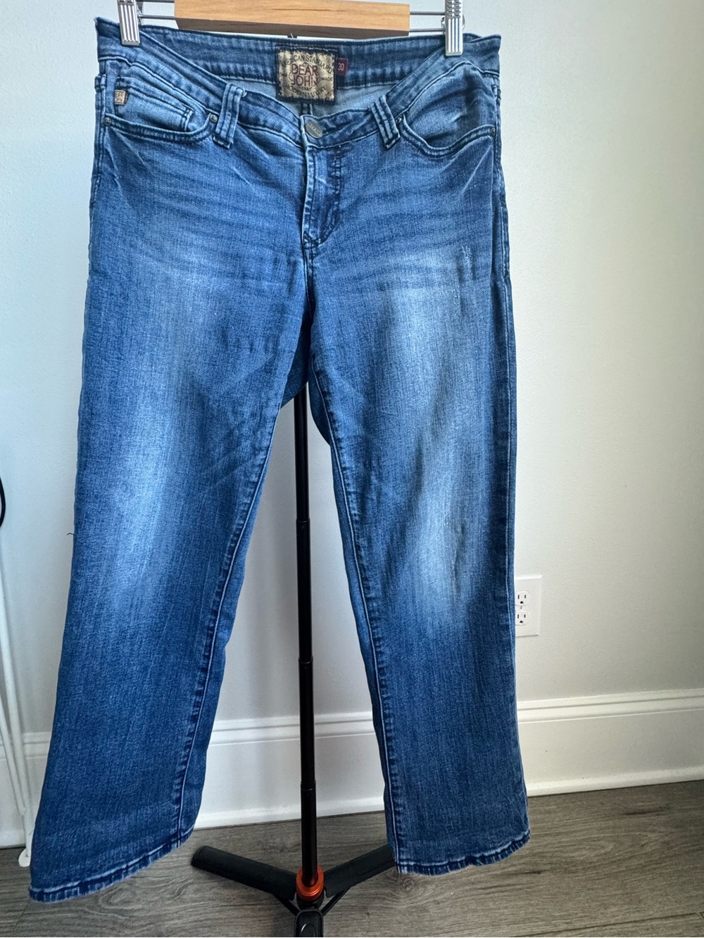 Dear John Women's Mid-Blue Boyfriend Jeans